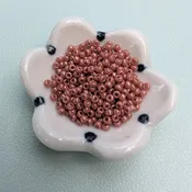 11/0-446 Rose Mocha Luster
