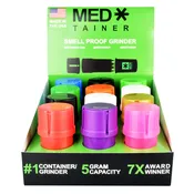 Medtainer Storage Container | Assorted Solid Colors | 12ct Display