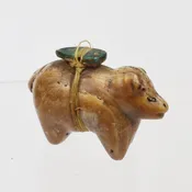 Leekya Deyuse (Zuni) Serpentine Bear, c. 1930s — Turkey Mountain Traders