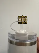 Straw topper