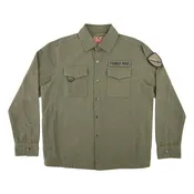 Santa Cruz x Stranger Things Crawl Military Jacket - Army