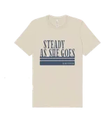 Beige T-Shirt | Steady As She Goes