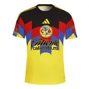 adidas Club América Home Jersey 25/26 – Yellow Eagle Feather Design