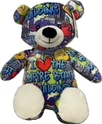 10" Recycled ESB Graffiti Teddy