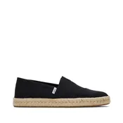 Alpargata Black Recycled Cotton Rope 2.0 Espadrille