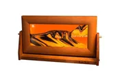 Liquid Sand Art Picture MEDIUM CHERRY WOOD FRAMES 7''x12"
