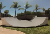 16 Foot Wide Half Pipe Ramp
