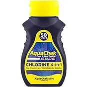 AquaChek Chlorine 4 N 1 Test Strips 50 ct