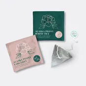 Alaska Peony Teas - Individually Wrapped Tea Sachet Bundles