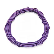 22 AWG Wire By-The-Foot: Purple