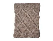 Luxury Dog Scarf - 100% Baby Alpaca - Brown