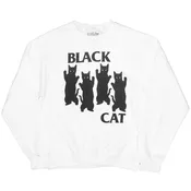 Black Cat Pullover Sweatshirt