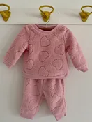 Baby Girls' Shiny Heart Cozy Sweatshirt - Cat &amp;amp; Jack™
