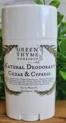Cedar &amp; cypress deodorant