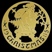 1985 Brass Biedermann Ornament
