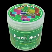 Bath Salt Infused with Moringa & Black Seed