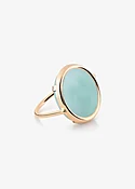 amazonite disc ring