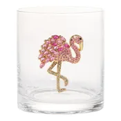Charm Brooch Double Old Fashioned Glass