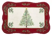 Holiday Pine Christmas Rug