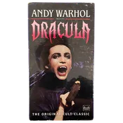 Andy Warhol Presents Dracula VHS Vintage Horror Cult Movie 1974 Vampire