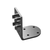 ACE15R Inverted Lab Support Arm - 4 Hook, Double Slotted Face Bracket