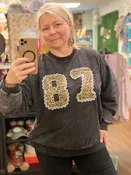 87 Leopard Crewneck