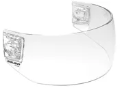 New Bauer Pro-Clip Straight Clear Ice Hockey Shield
