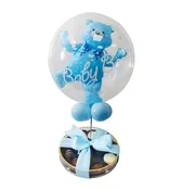 Baby Boy Chocolate Gift with Balloon
