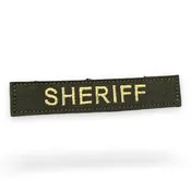 1" Sheriff Identifier with hook sewn on back