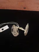 Cocoon Cuff Links - Sterling Silver — Atelier des Modistes