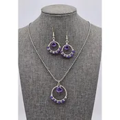 Amethyst Jewelry Set