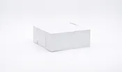 10″x10″x4″ Lock Corner White Bakery Box, 1 Piece