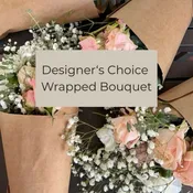 Designer's Choice Wrapped Bouquet