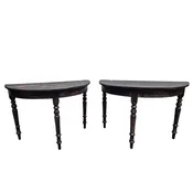 2 console table