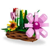 Botanical Flower Basket Brick Set