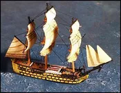 100 Gun Ship-of-the-line (HMS Victory) - Battle Sails