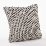 Crochet Pompom Pillow - Down Filled