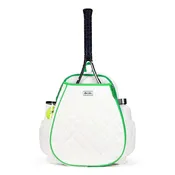 Game On Tennis Backpack - WHITE QUILTED