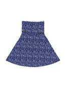 Avalon Dress Small Diana's Dot Navy