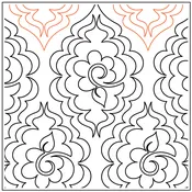 Floral Wallpaper Pantograph