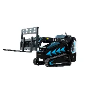 1000mm Pallet Fork & Hay Frame Attachment for TYPHON STOMP X1300 & STOMP 509 Mini Skid Steers