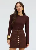 Allison Rita Top - Espresso