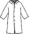 DuPont Tyvek Frock TY211SWH Labcoats
