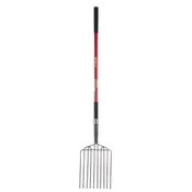 10 Tine Manure Fork Fiberglass Long Handle