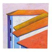 Aina Nergaard "Blue Stripes" #0986