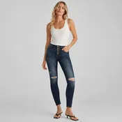 Ace High Rise Skinny - Dark