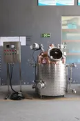 200 L Jacketed SS & Copper Boiler | Olympic Distillers