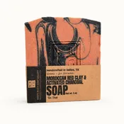 Activated Charcoal & Moroccan Red Clay Soap