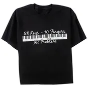 '88 Keys 10 Fingers No Problem' Child's T-Shirt