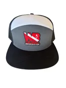 WB Diving Hat (White/Gray)